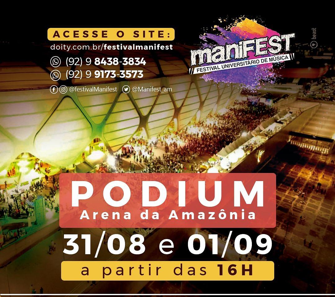 Segunda edição do Festival ManiFest acontece no final de agosto, na