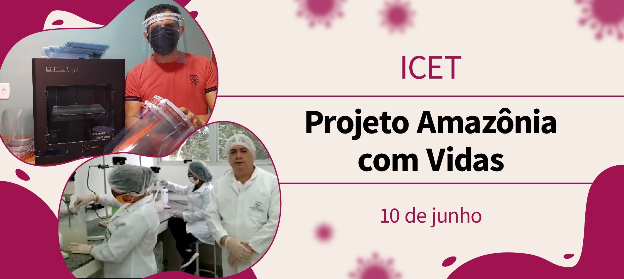 Projeto Amazônia com Vidas, do Icet, é selecionado pelo Desafio Vale de combate ao Coronavírus