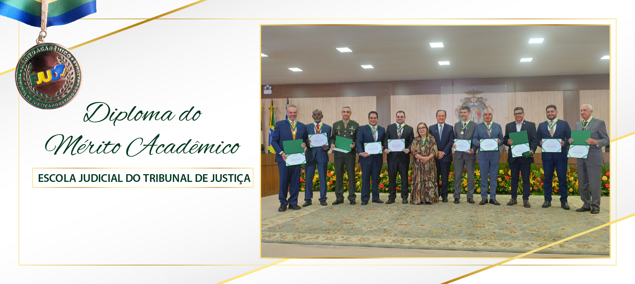 Ufam recebe Medalha do Mérito Acadêmico por contribuir na formação e qualificação de operadores do Direito
