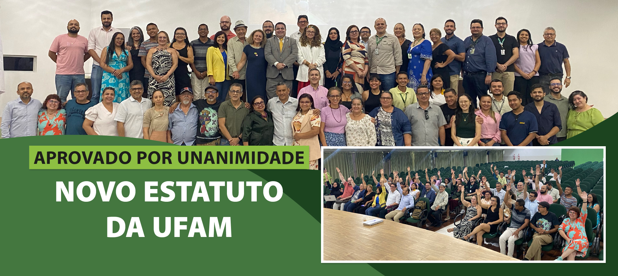 Unanimidade - Conselho Universitário aprova reforma no Estatuto da Ufam