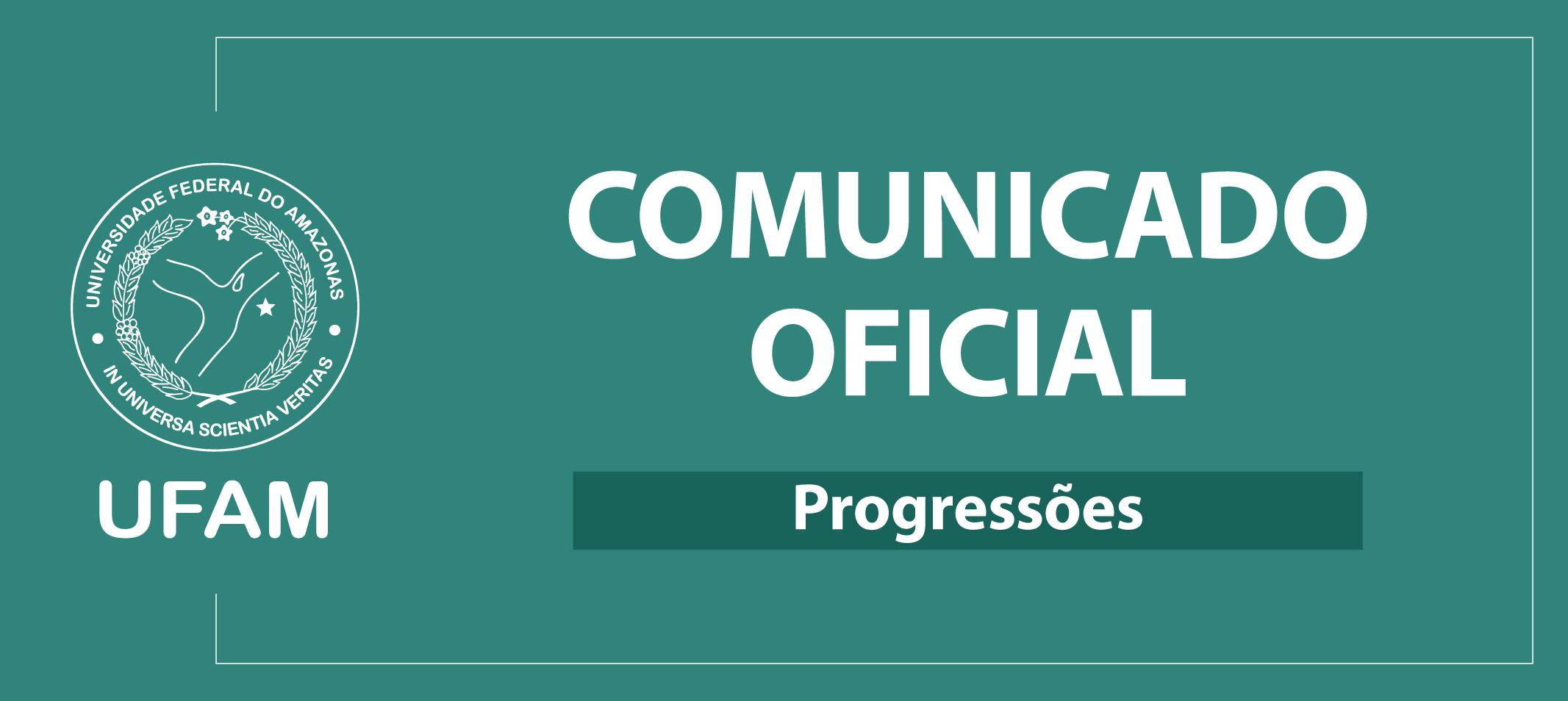 Comunicado Oficial - Progressões 