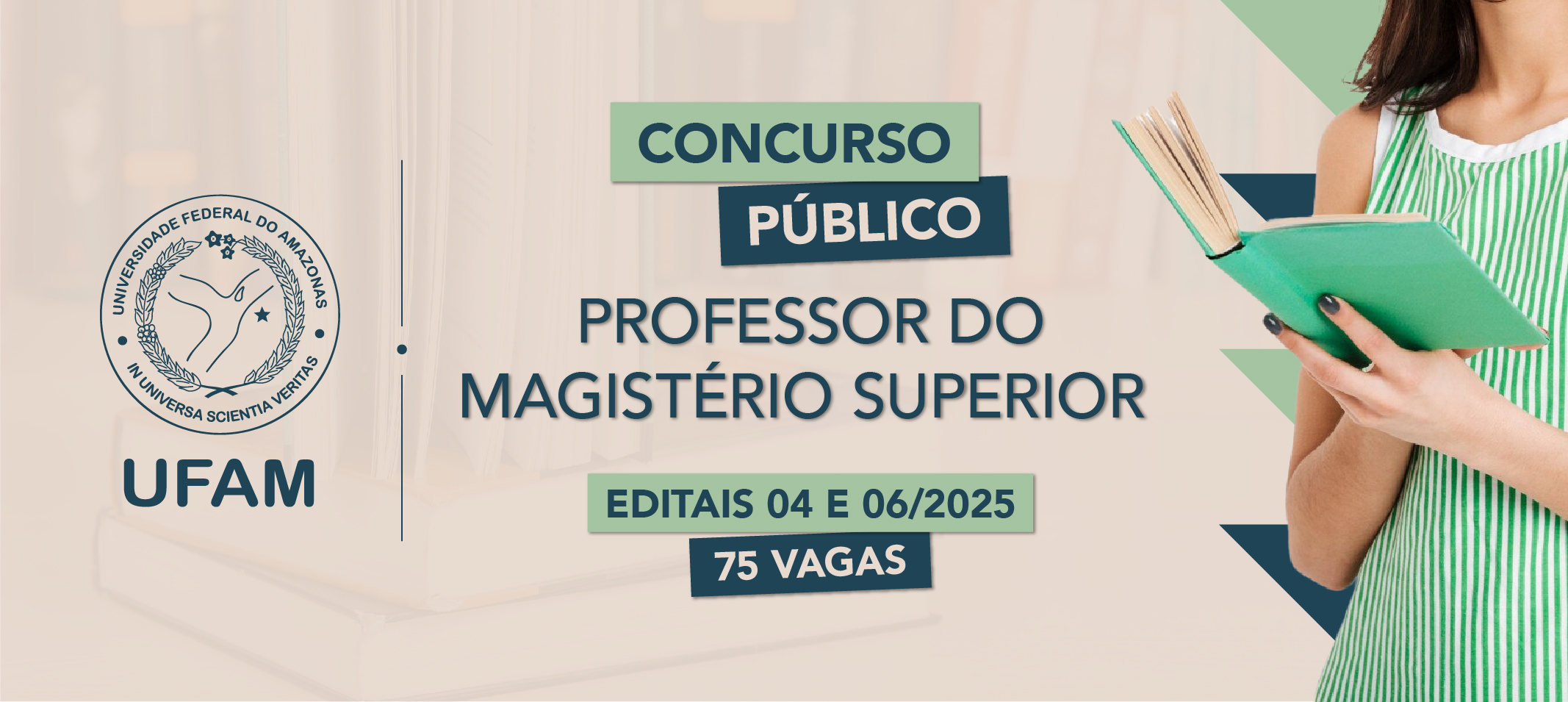 Concurso público da Ufam seleciona 75 docentes da carreira de magistério superior