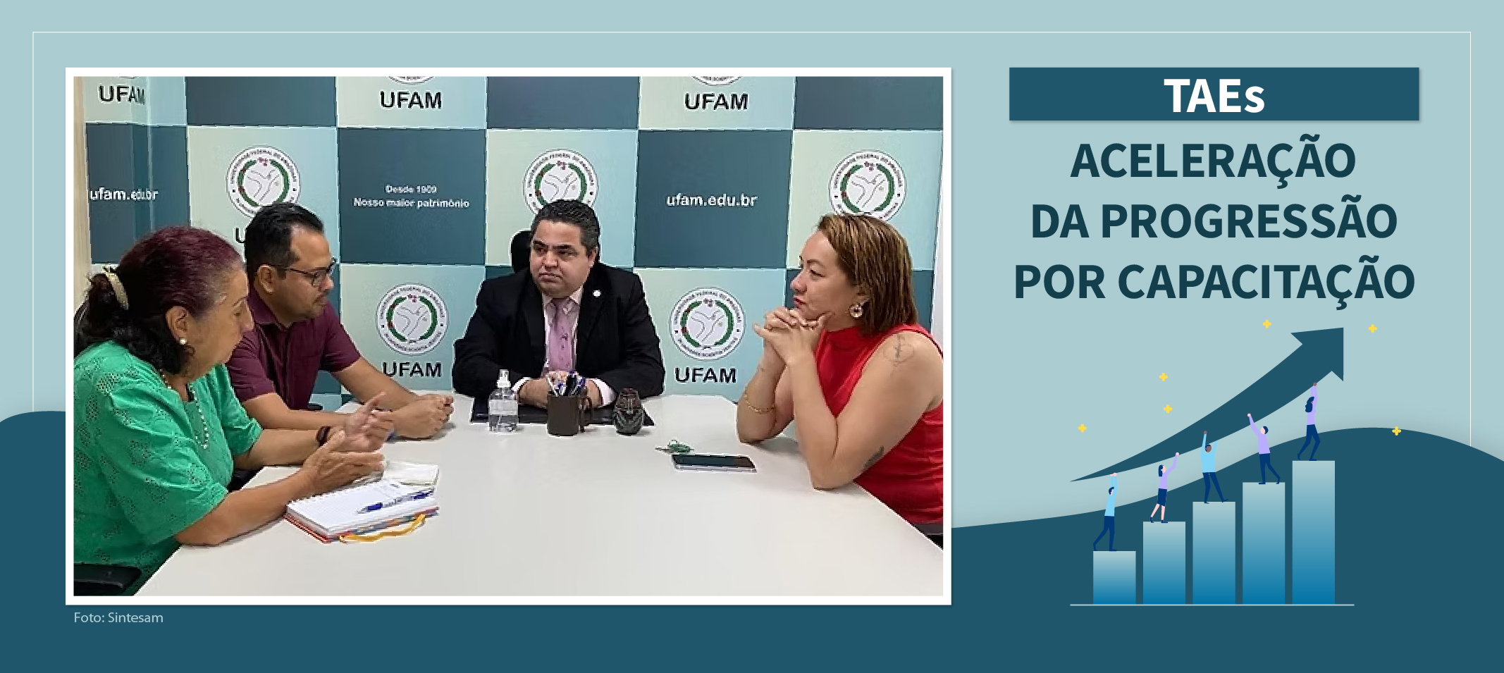 Ufam implementa aceleração de Progressão por Capacitação aos TAEs