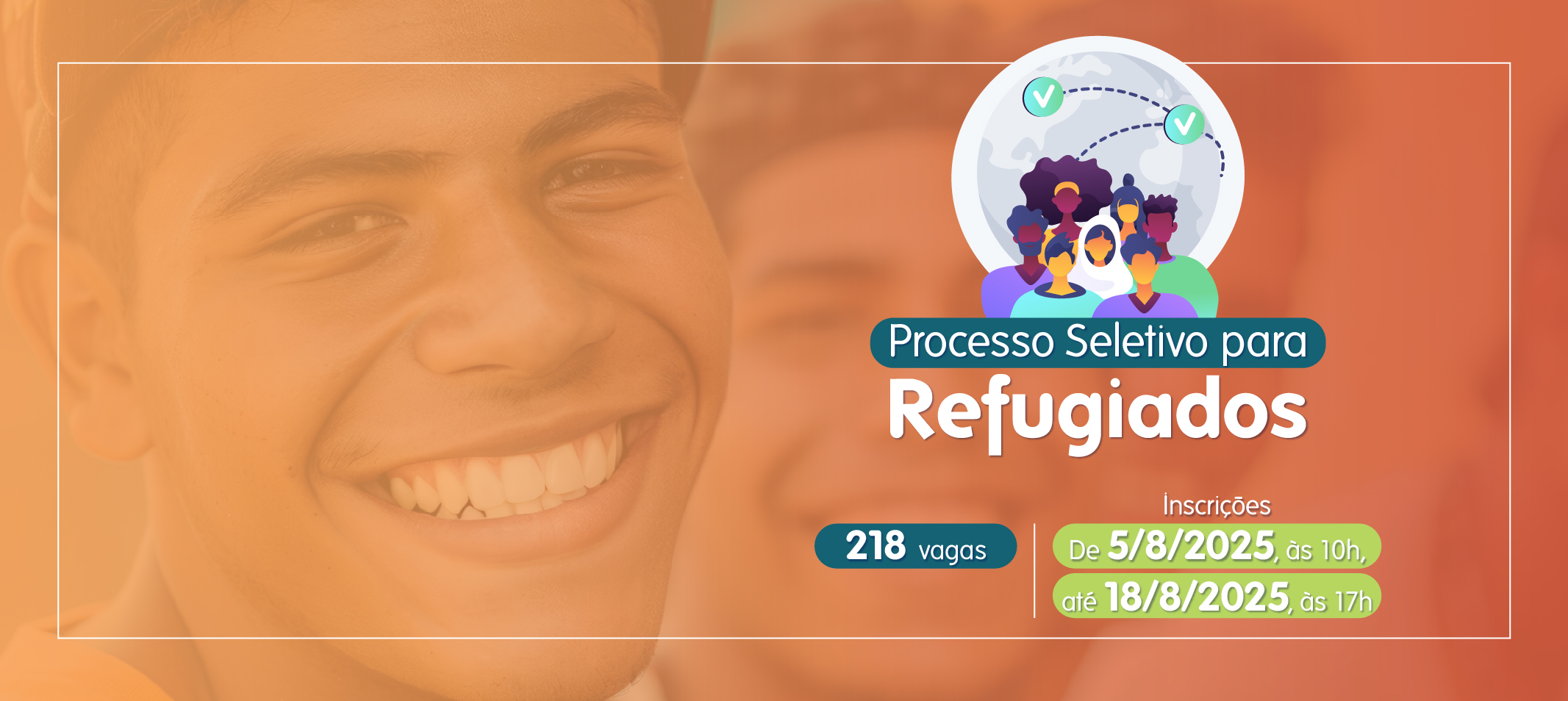 Ufam divulga seleção especial para refugiados, apátridas, pessoas com visto humanitário e imigrantes em condição de vulnerabilidade