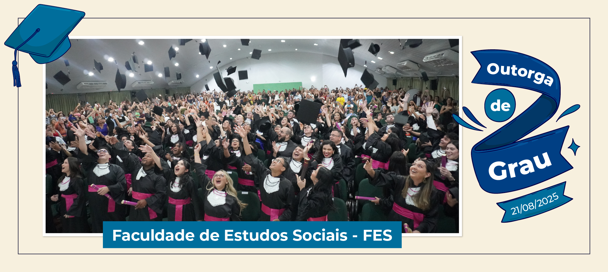 Com quase 80 formandos, Ufam realiza segundo dia de colações da FES, dos cursos de Contabilidade e Economia
