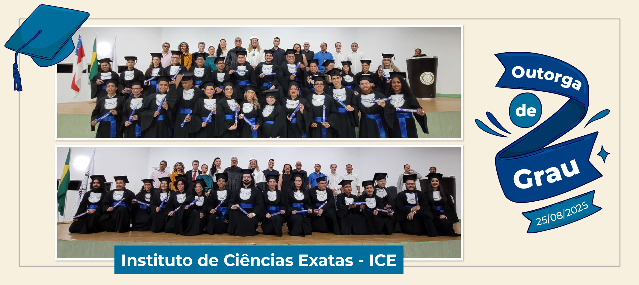 Ufam outorga grau a formandos do Instituto de Ciências Exatas
