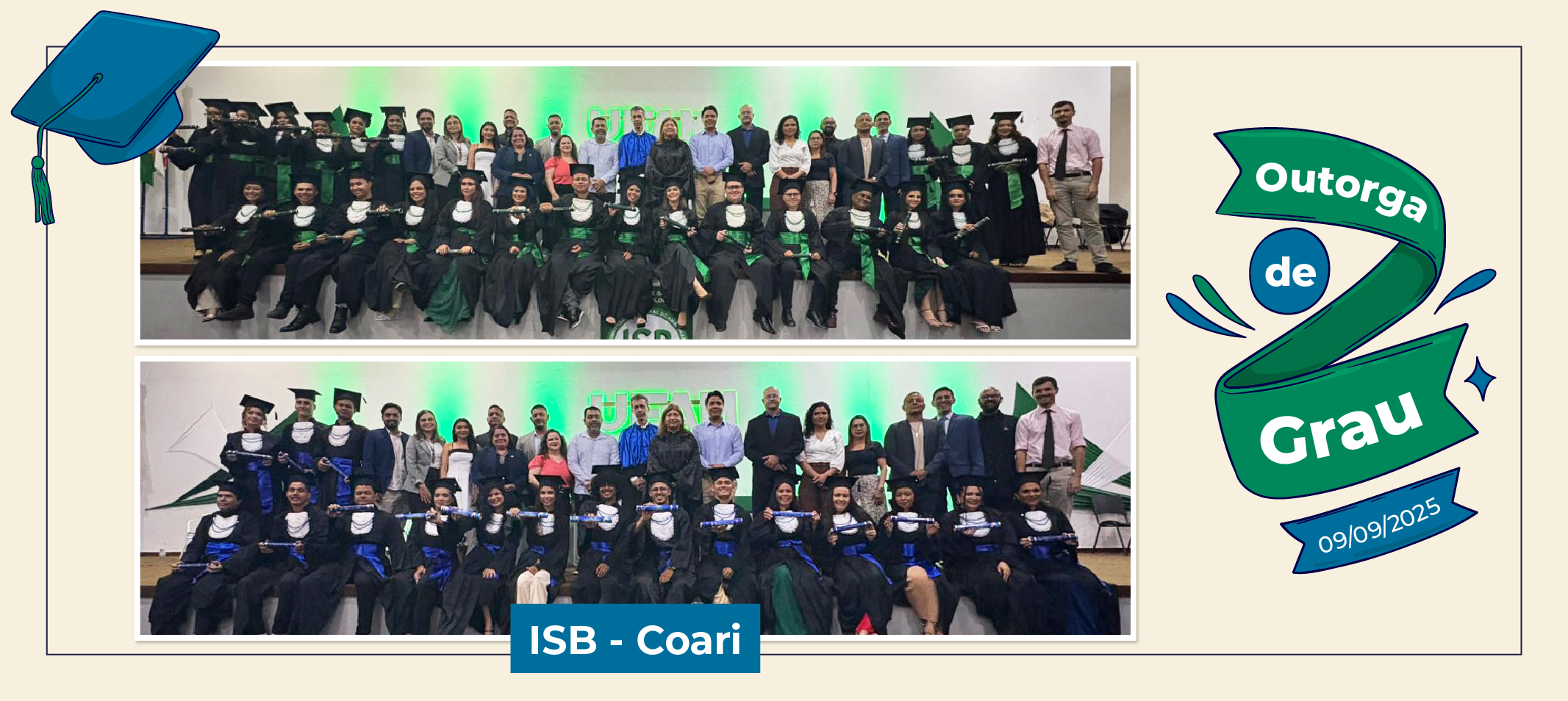 Coari - Instituto de Saúde e Biotecnologia (ISB) outorga grau para 40 novos profissionais