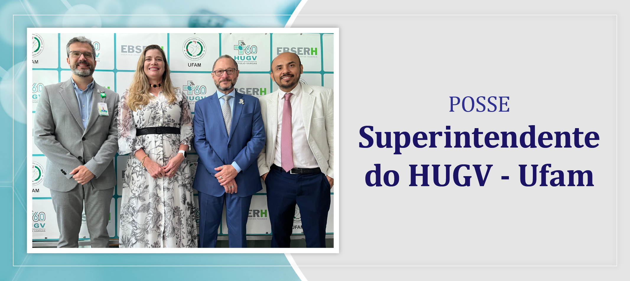 Novo superintendente assume gestão do HUGV/Ufam