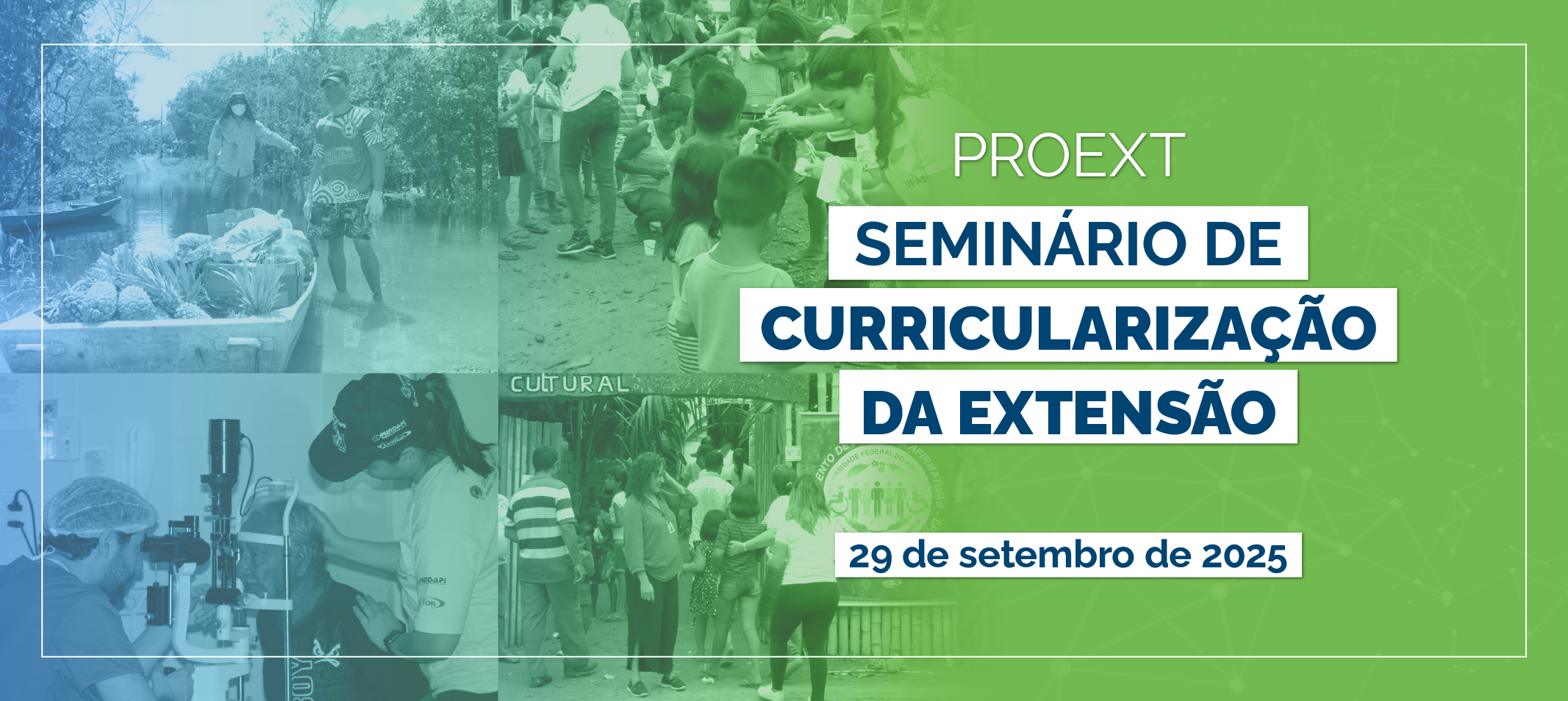 Caminhos para curricularizar a extensão na Ufam são apresentados durante seminário híbrido, nesta segunda, 29. Inscrições até sexta, 26