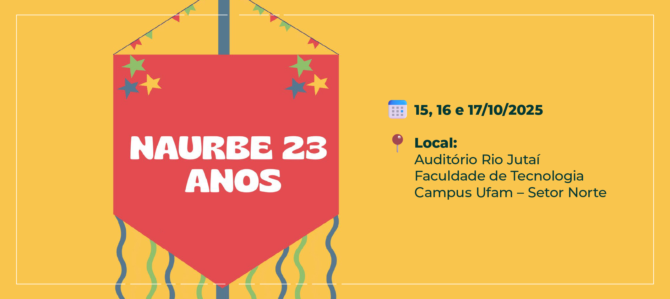 Naurbe celebra 23 anos com debates que vão de mudanças climáticas a políticas culturais entre os dias 15 e 17 de outubro