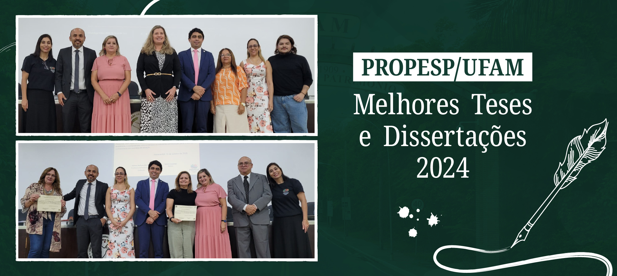 Festa da Ciência na Amazônia - Premiação reconhece os melhores teses e dissertações da Ufam