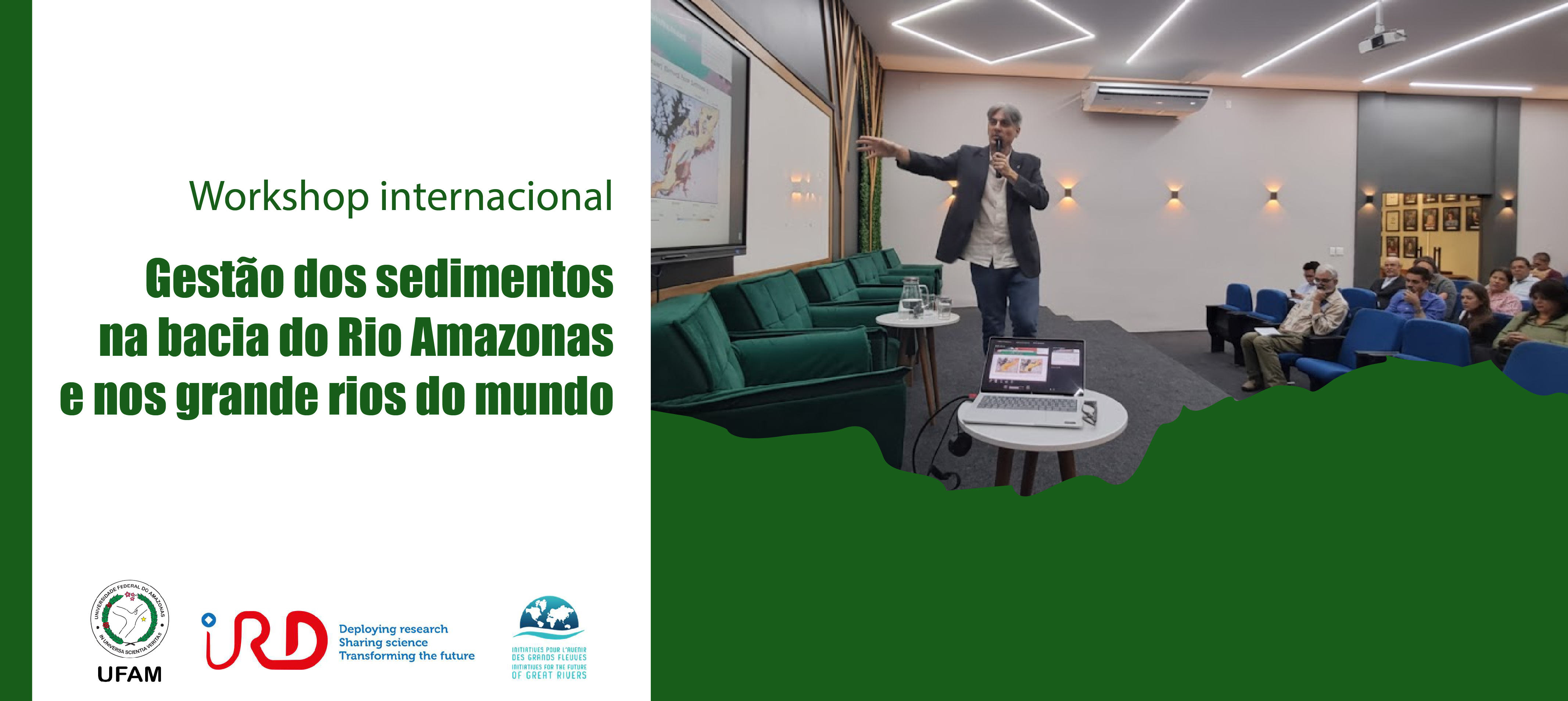 Evento internacional aborda desafios técnicos, econômicos e políticos para se monitorar a bacia do Amazonas e outros grandes rios do mundo