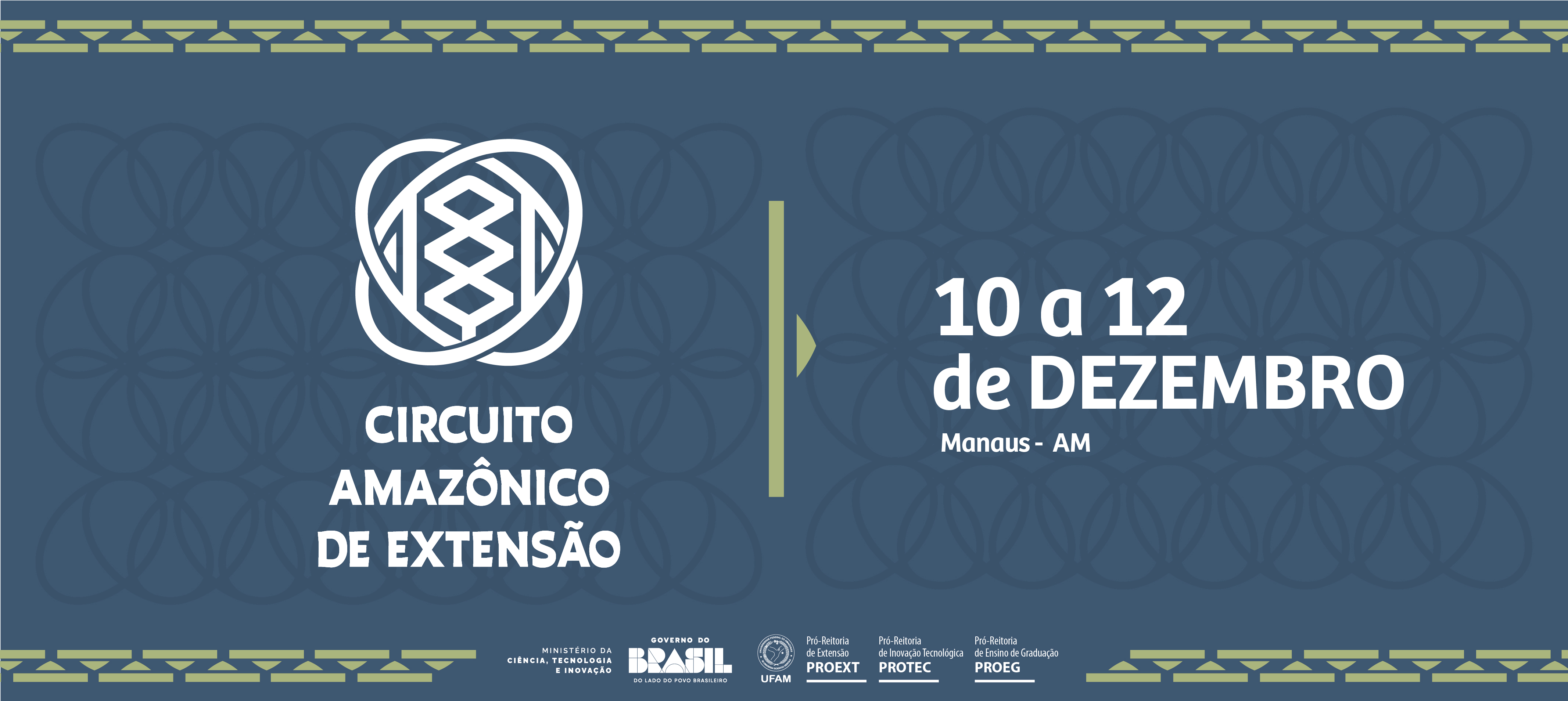 Manaus - Circuito Amazônico de Extensão ocorre entre os dias 10 e 12 de dezembro