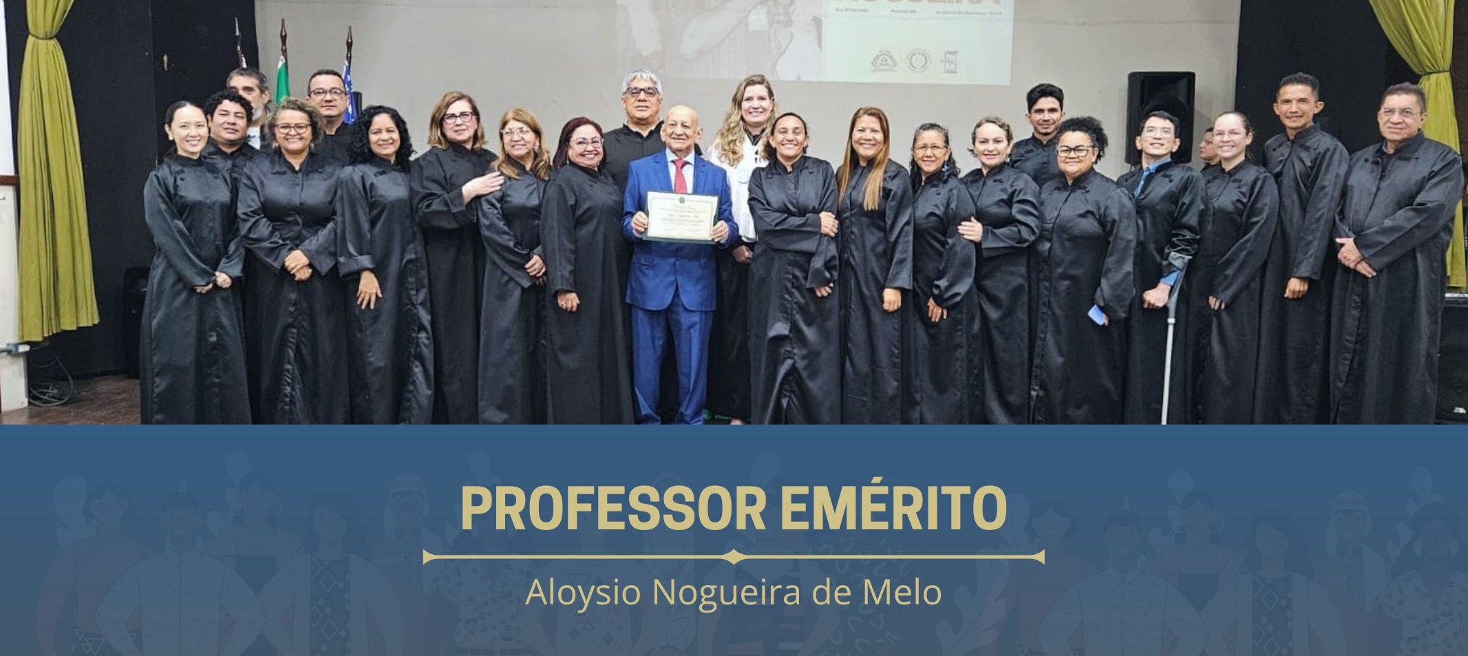 Conselho Universitário concede título de Professor Emérito a Aloysio Nogueira de Melo
