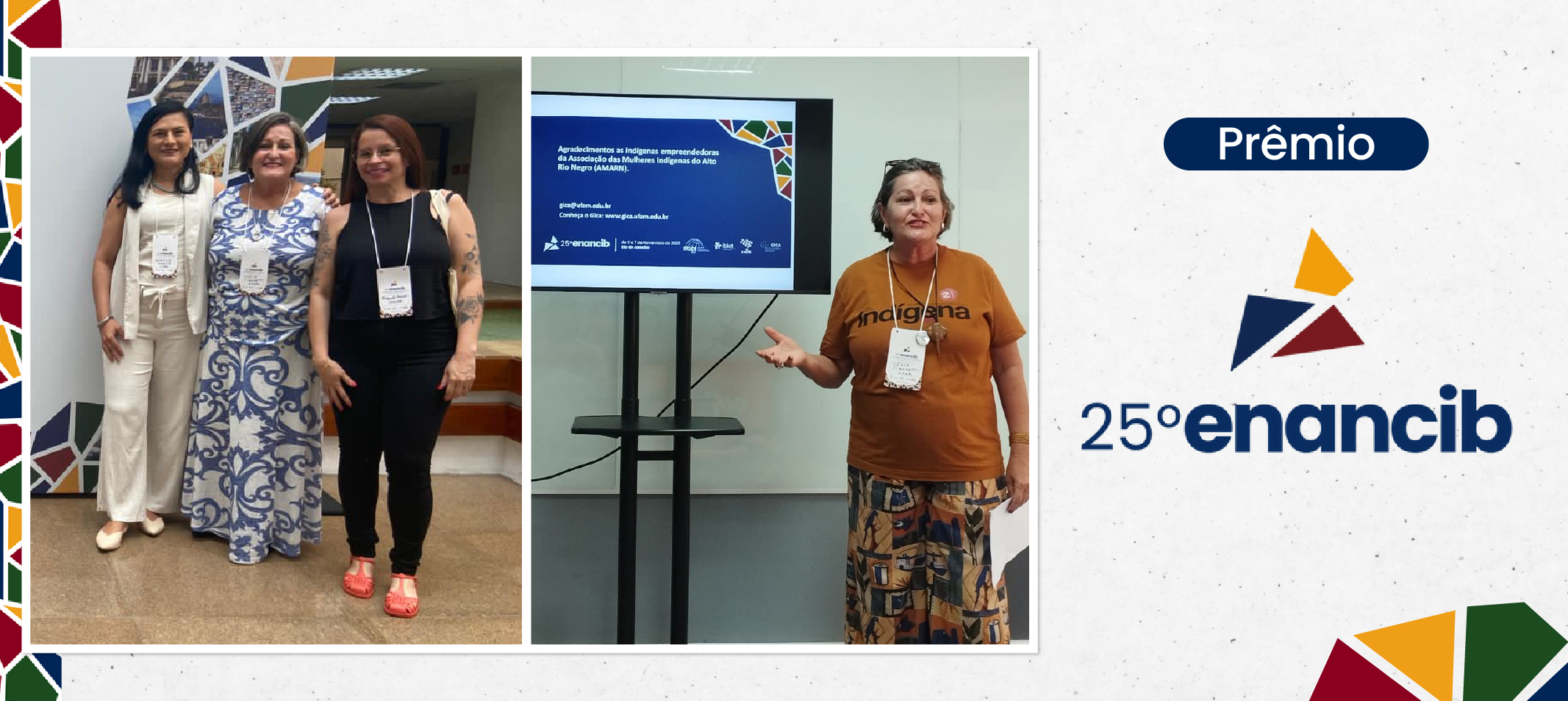 Ufam recebe prêmio de melhor trabalho no XXV Encontro Nacional de Pesquisa em Ciência da Informação (ENANCIB)