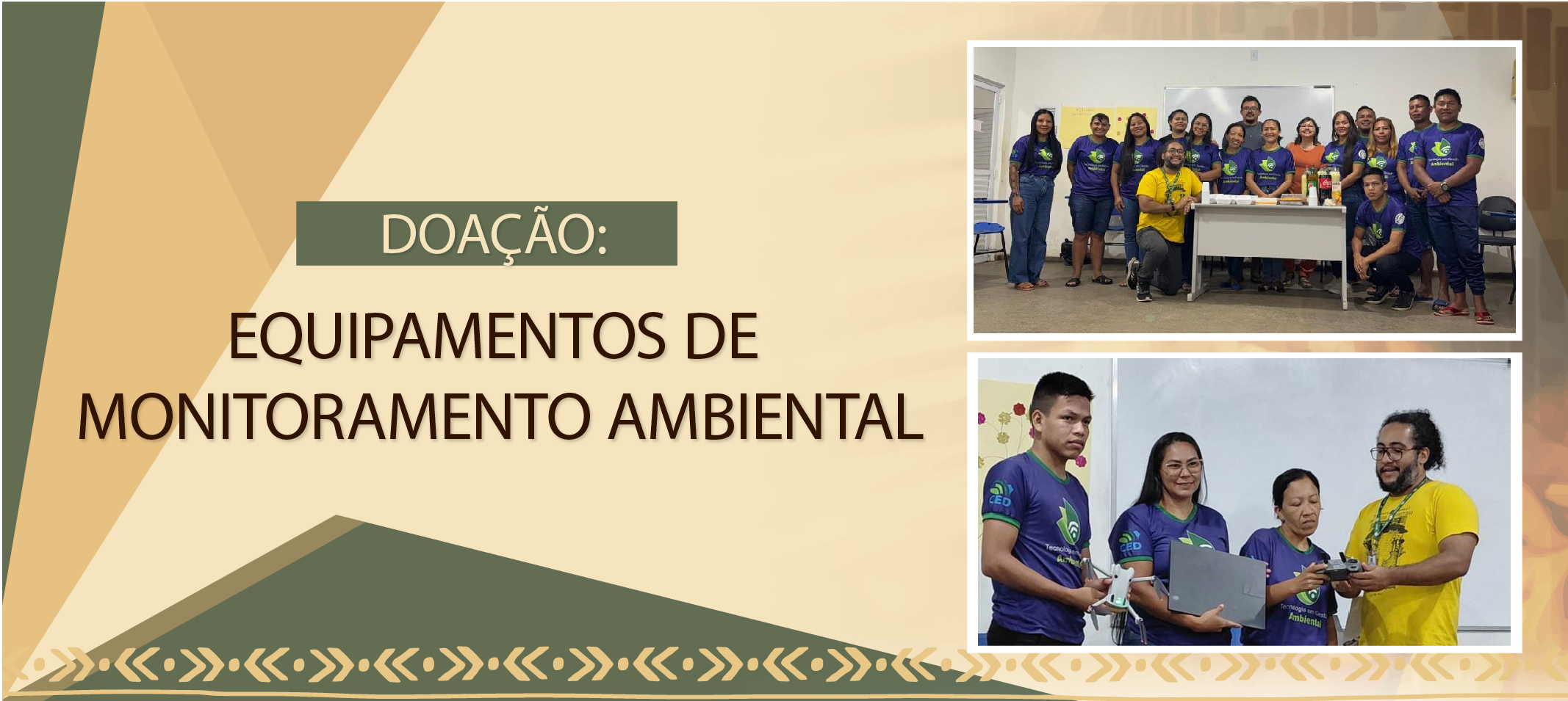 Alunos de Gestão Ambiental da Ufam, em São Gabriel da Cachoeira, recebem equipamentos para monitoramento ambiental