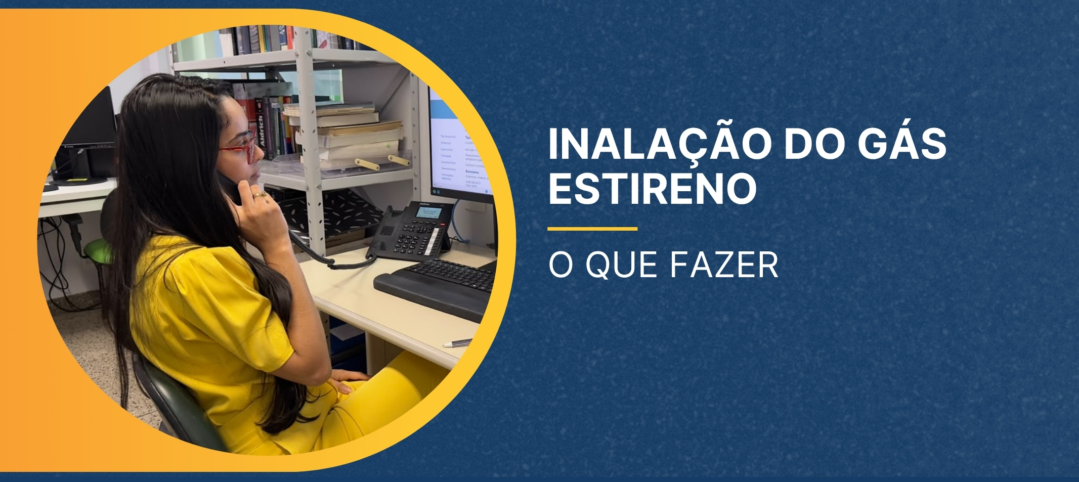 Estireno em Manaus: HUGV orienta sobre os cuidados imediatos após inalação do gás